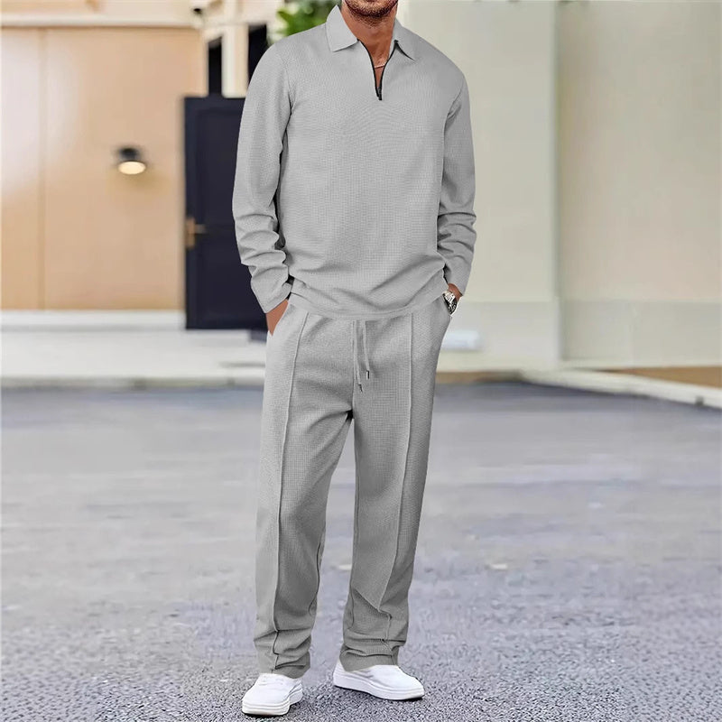 Men's Leg Sweatpants and Top