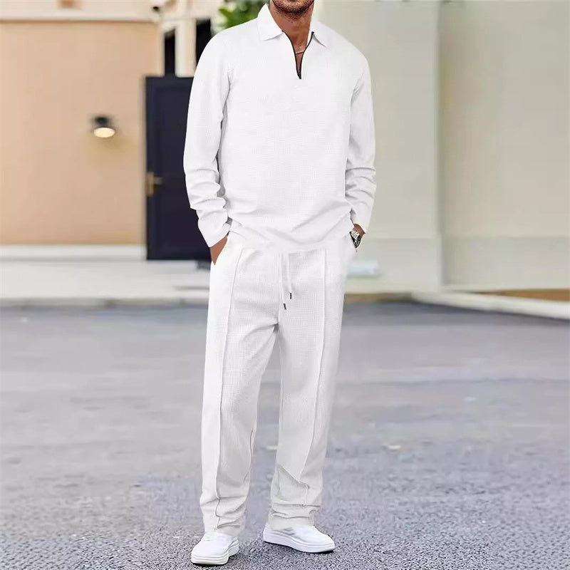 Men's Leg Sweatpants and Top