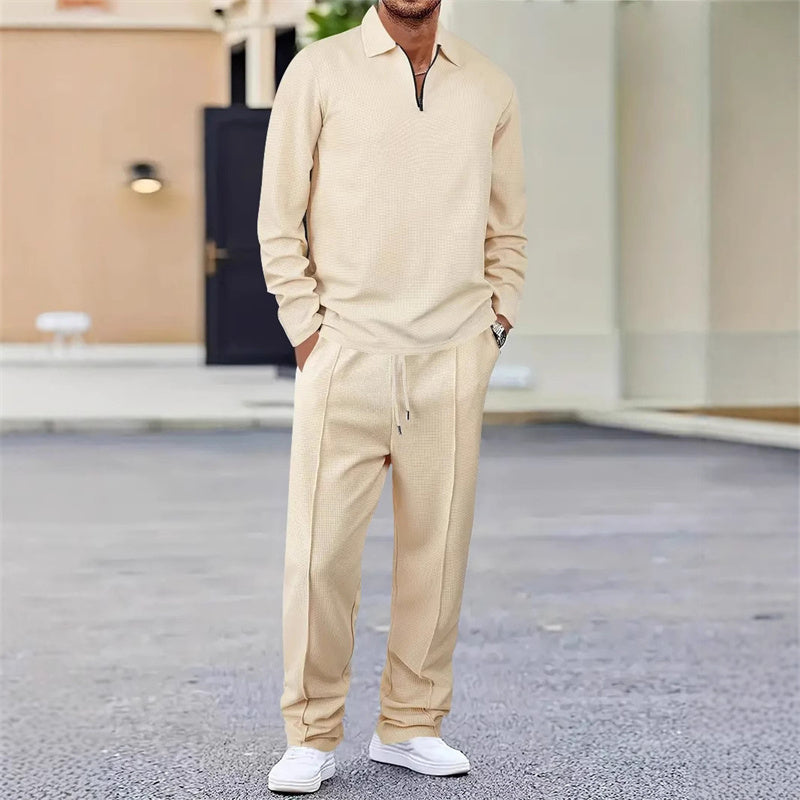 Men's Leg Sweatpants and Top